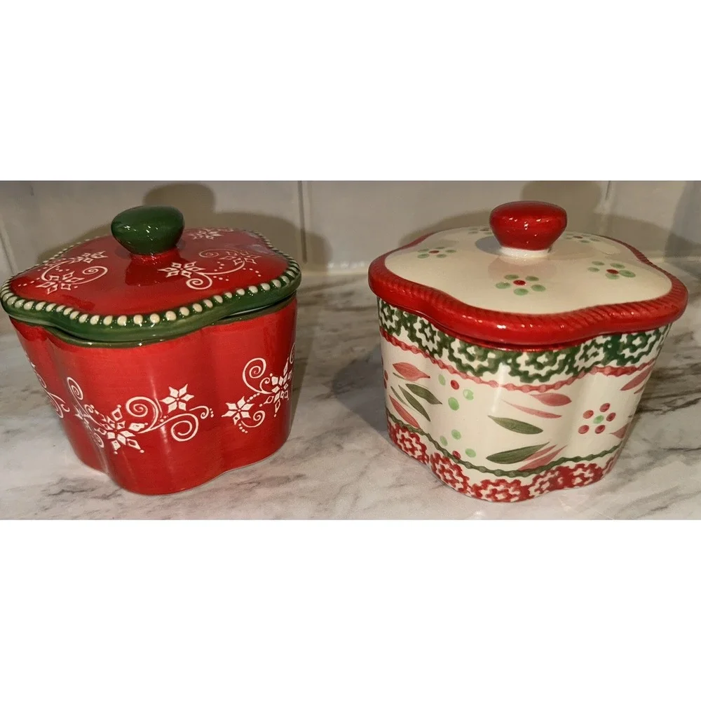 Temptations by Tara Old World Floral Lace Sugar Bowl Candy Dish‎ With Lid